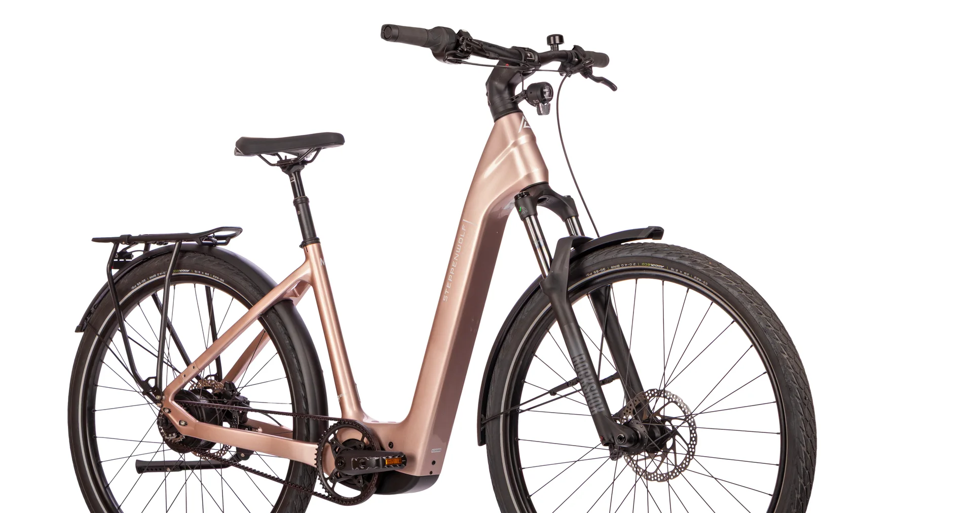 Steppenwolf Transterra Easy – Carbon-E-Bike, 3/4-Ansicht